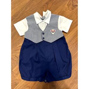 Vintage Jelly Time Boys Outfit 12 Months Like New